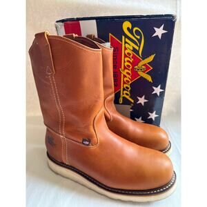 Thorogood Work Boots 11" Wellington Men's 12EE Steel Toe, EH Leather 804-4205